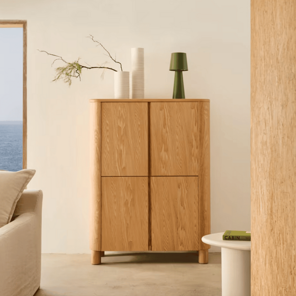 Armoire de rangement à cendres avec rangement pour bureau