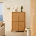 Armoire de rangement à cendres avec rangement pour bureau
