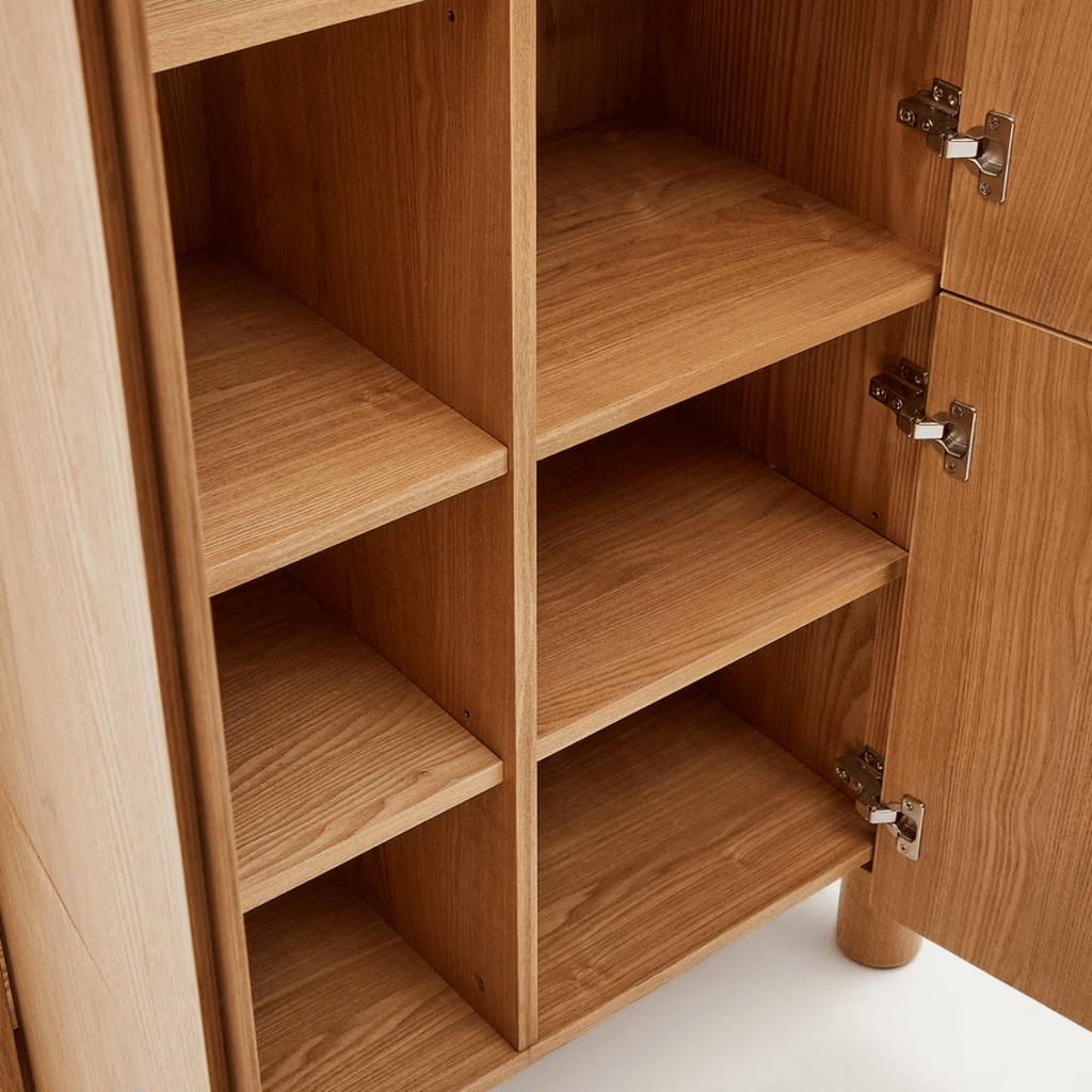 Armoire de rangement à cendres avec rangement pour bureau