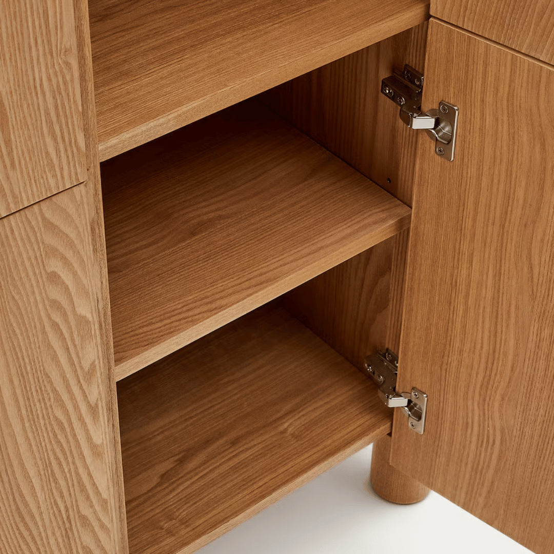 Armoire de rangement à cendres avec rangement pour bureau