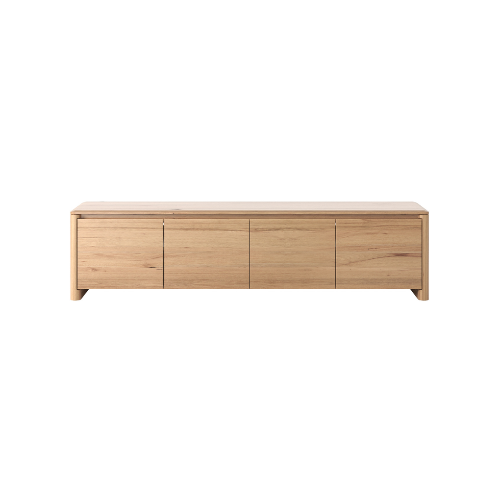 Table à manger minimaliste naturelle avec fermeture douce