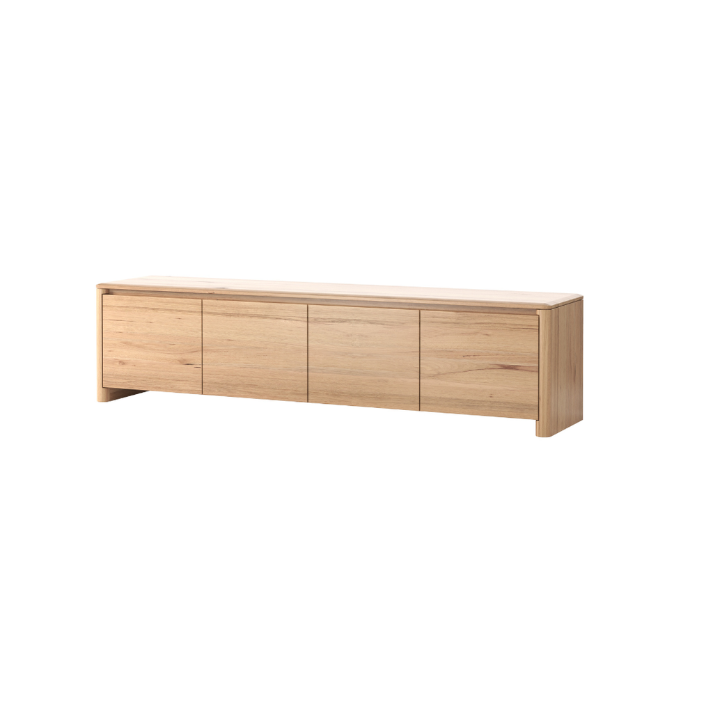 Table à manger minimaliste naturelle avec fermeture douce