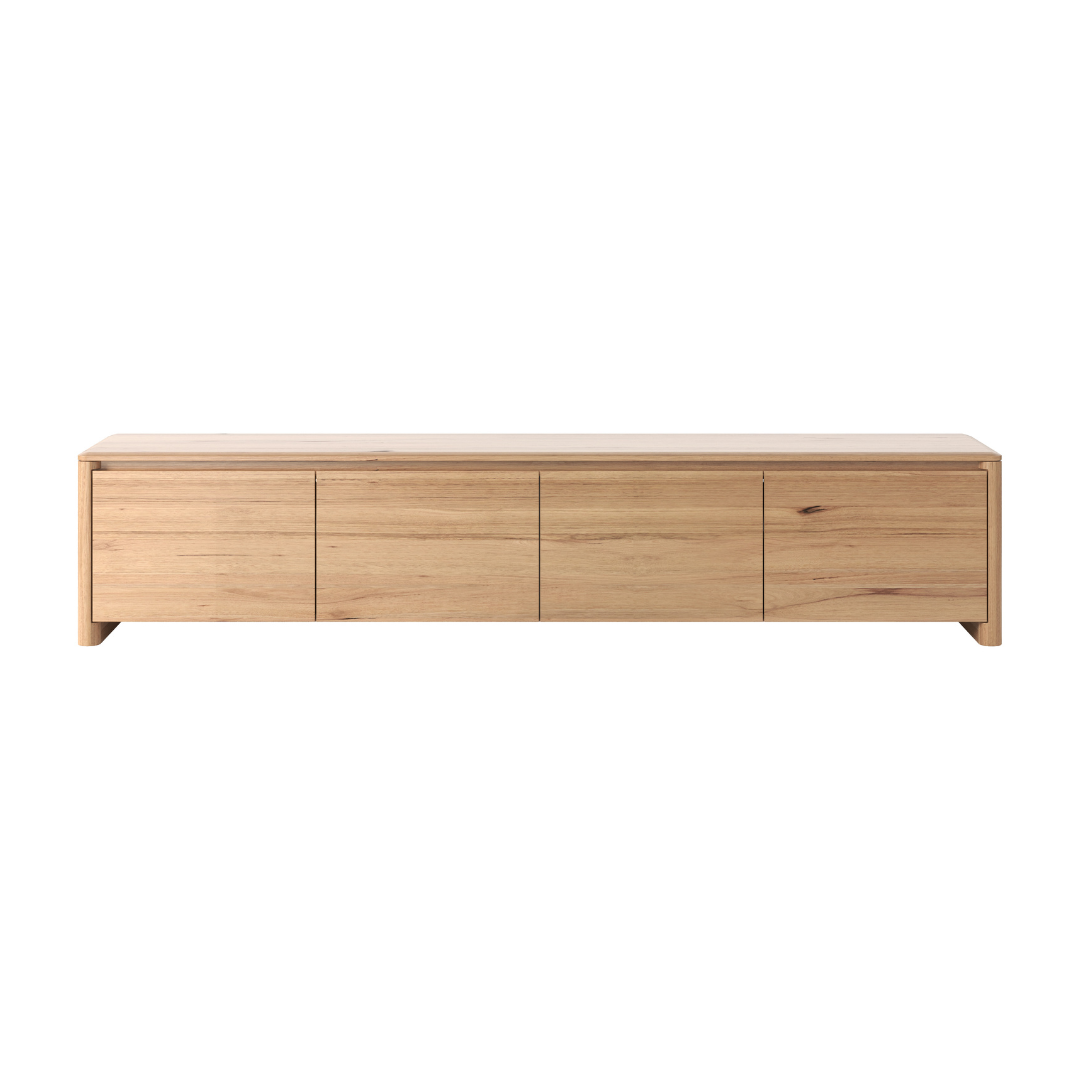 Table à manger minimaliste naturelle avec fermeture douce