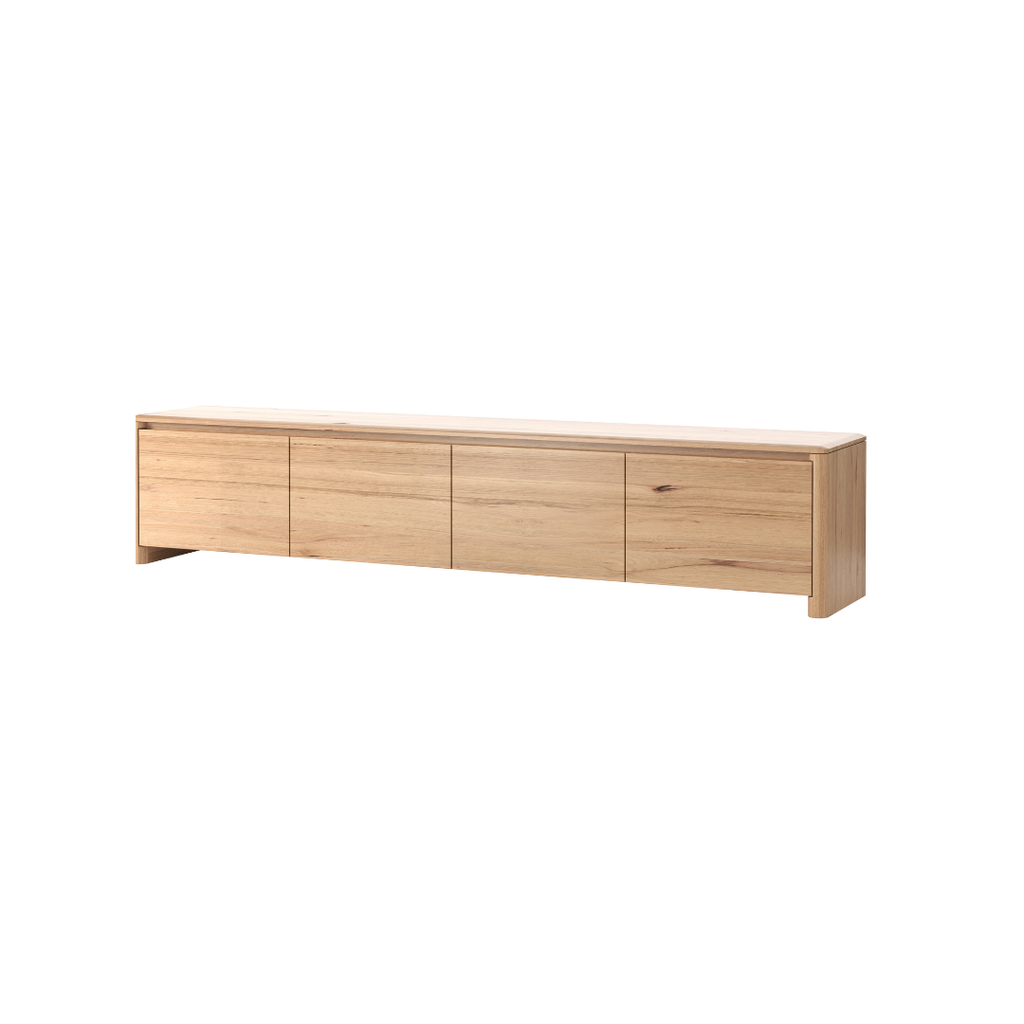 Table à manger minimaliste naturelle avec fermeture douce
