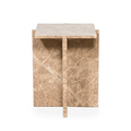 Table d'appoint en marbre naturel