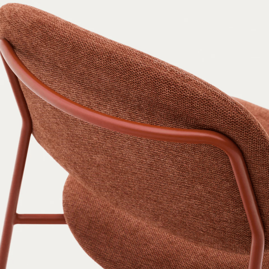 Chaise de salle à manger moderne en métal empilable