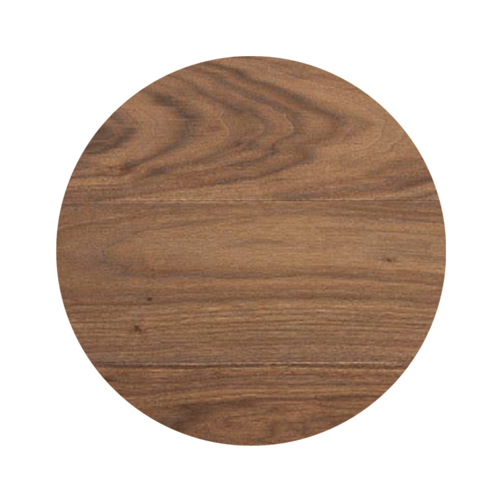Meuble TV Mid-Century en noyer naturel avec rangements pour salon