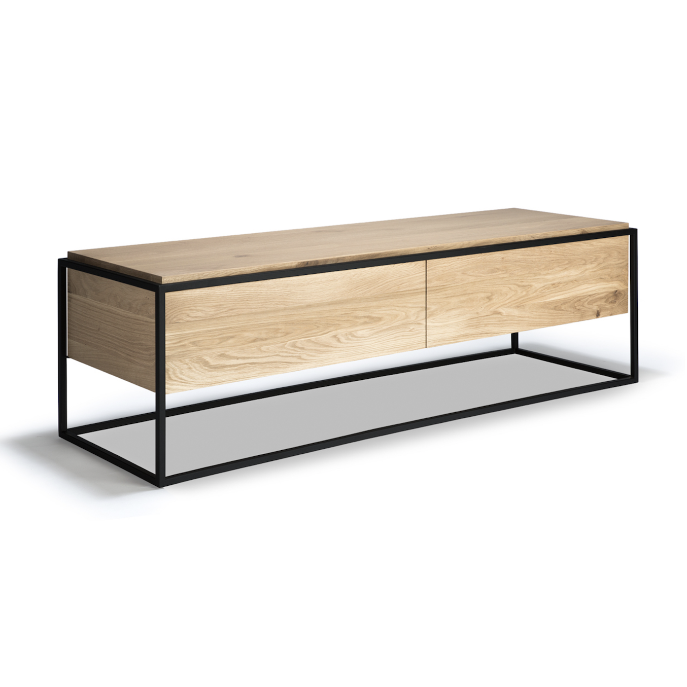 Meuble TV en chêne moderne pour salon