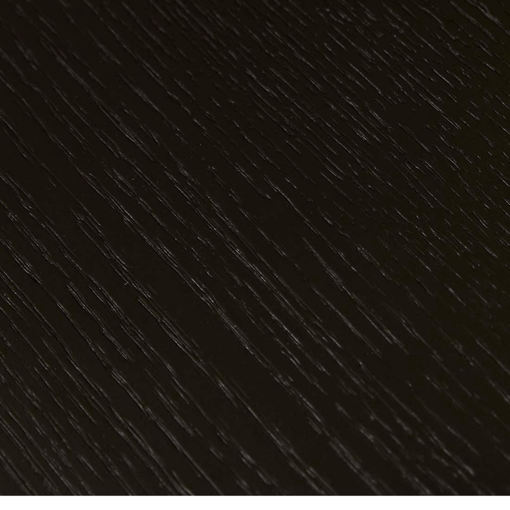 Meuble TV minimaliste en chêne noir pour salon