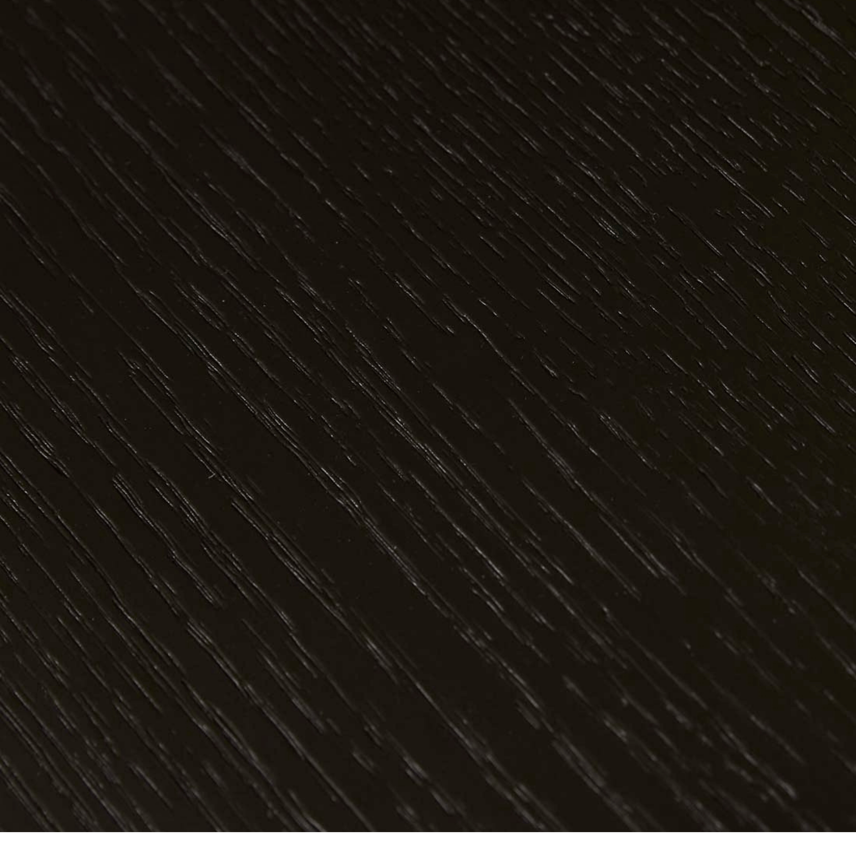 Meuble TV minimaliste en chêne noir pour salon