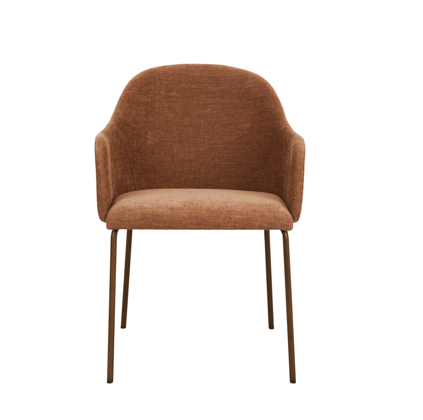 Chaise de salle à manger moderne en acier