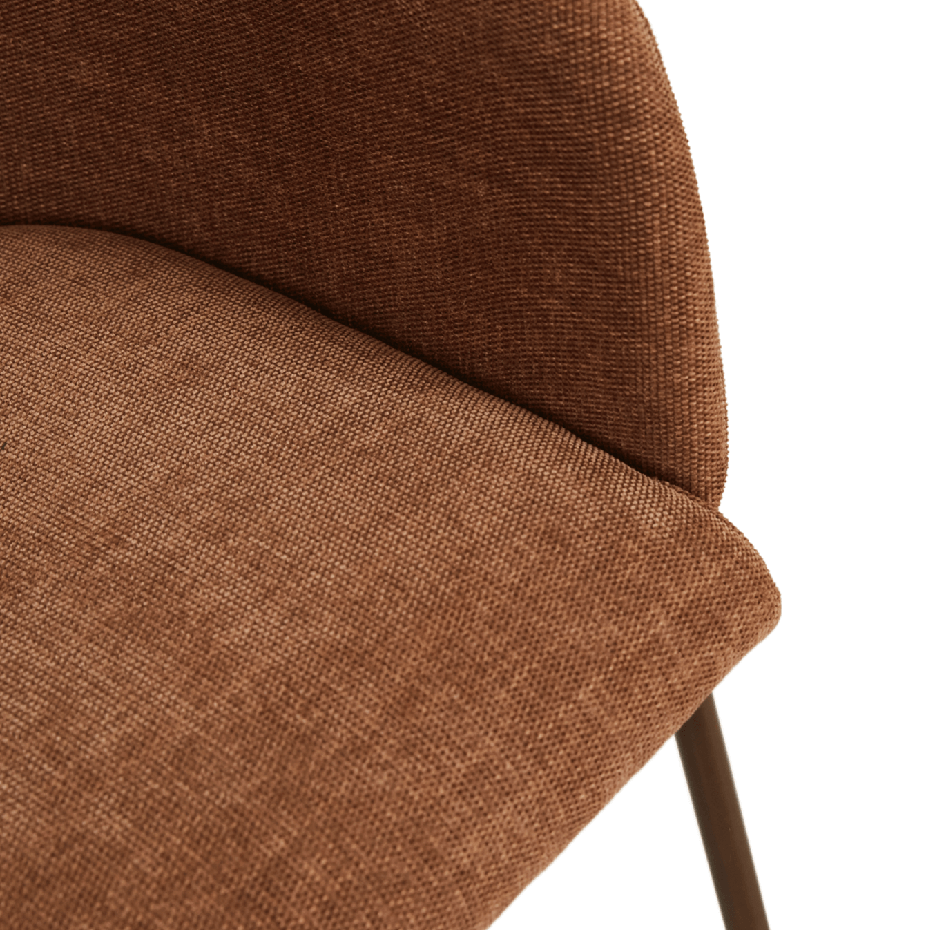 Chaise de salle à manger moderne en acier