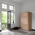 Meuble de rangement chêne Oak Oak avec rangement pour bureau