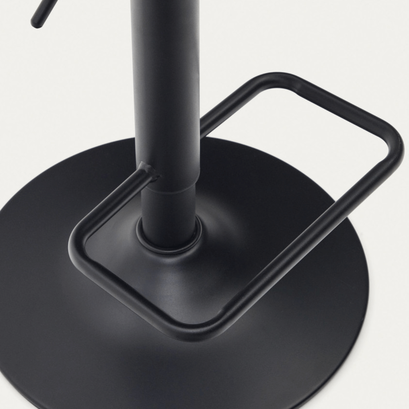 Tabouret de bar vert avec revêtement en tissu pour cuisine