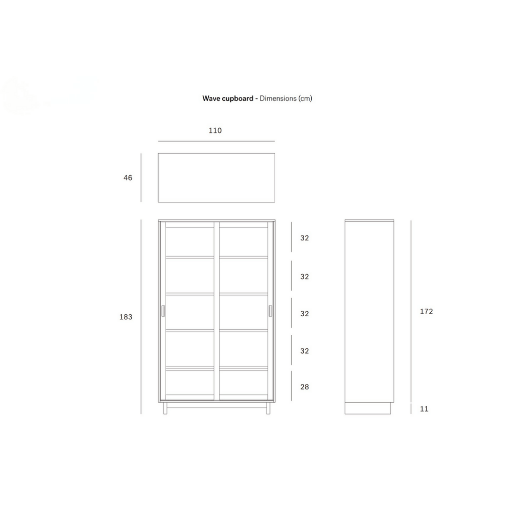 Meuble de rangement en chêne naturel avec espace de rangement pour bureau