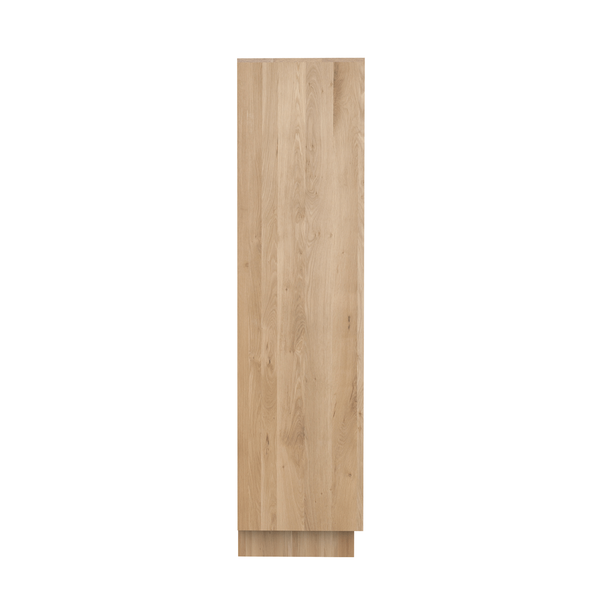 Meuble de rangement en chêne naturel avec espace de rangement pour bureau