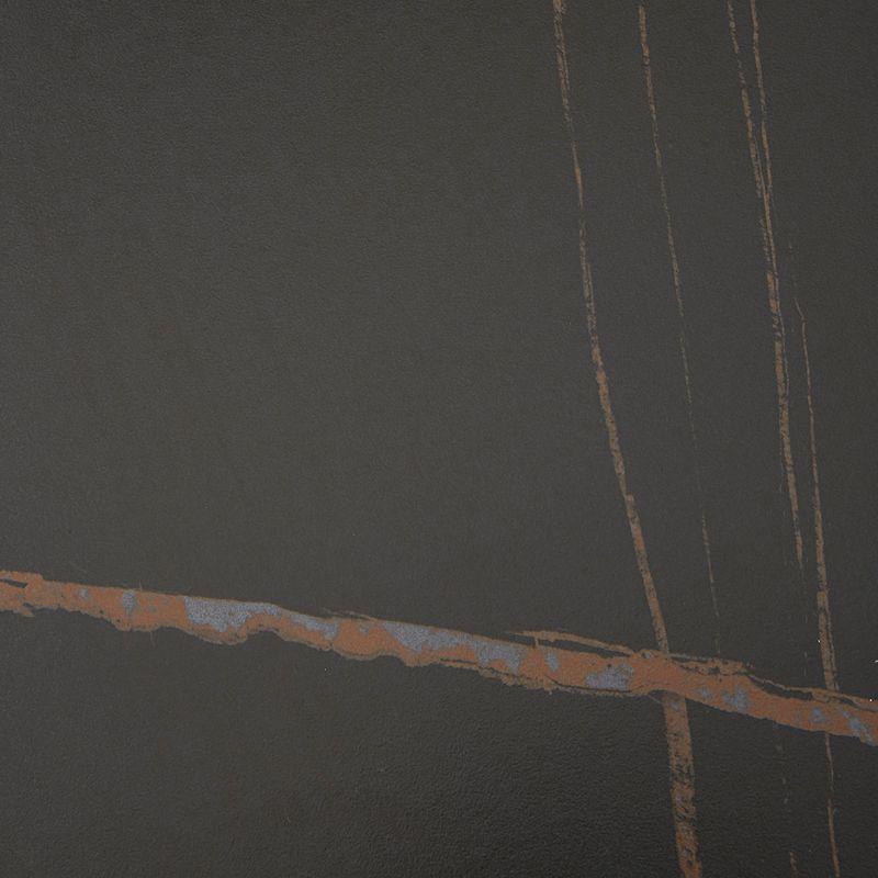 Table de chevet en marbre noir avec rangement pour chambre à coucher