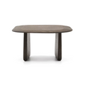 Table d'appoint en chêne brun
