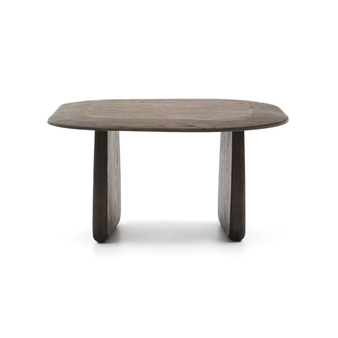 Table d'appoint en chêne brun