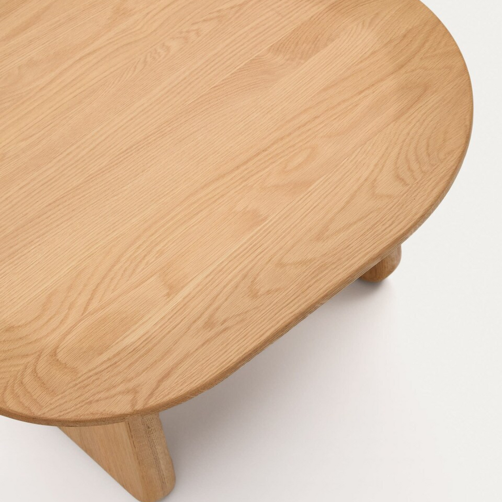 Table d'appoint en chêne naturel