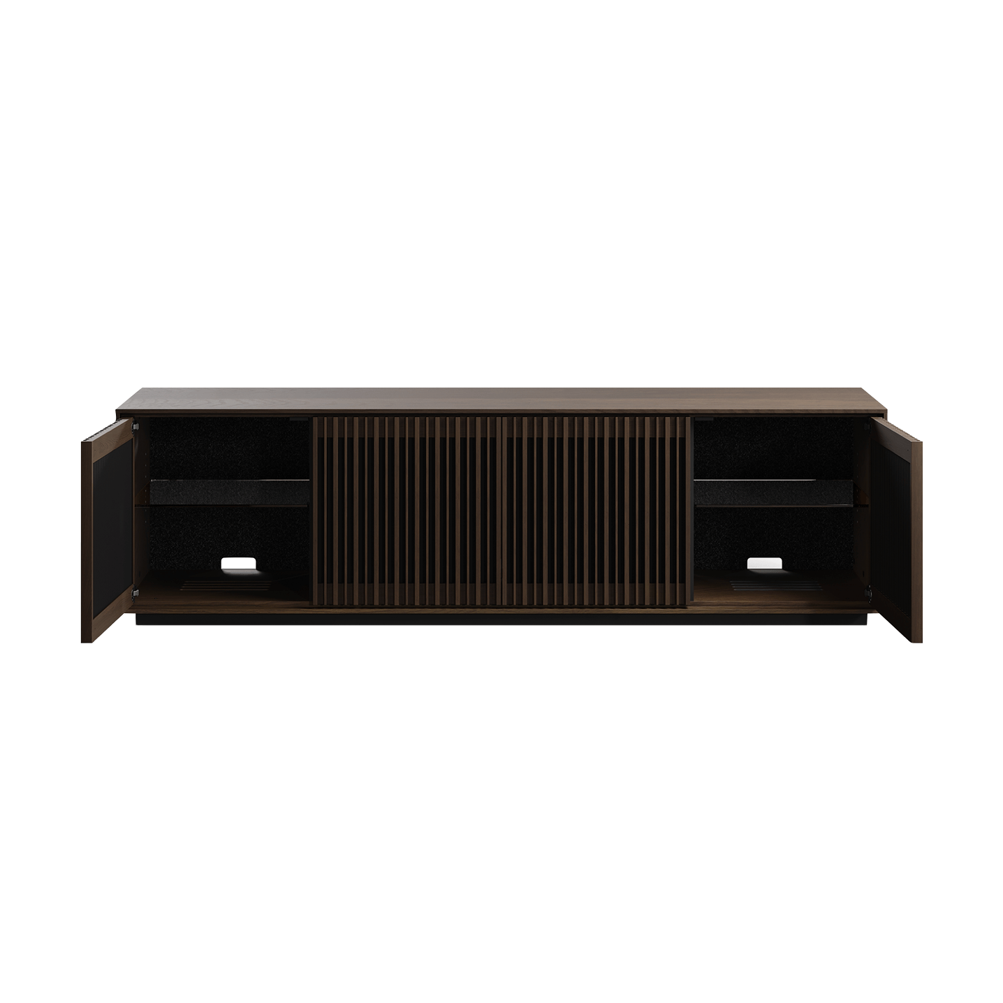 Meuble TV Chêne grillagé pour salon